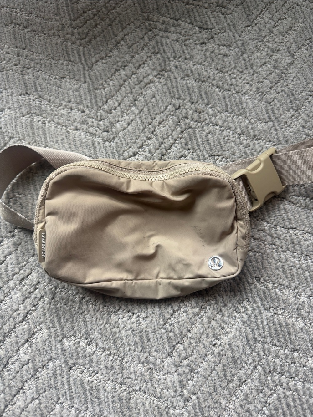 lululemon Tan Belt Bag